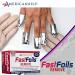 Americanails FastFoils 100 ct - Gel Polish Foil Remover Wraps with Pure Acetone - Nail Polish, Gel Nails, Acrylic & Dip Nails - All-in-One Removal Solution - Buy Online on GoSupps.com
