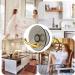 Zonto Plug-In Cable Holder & Organizer Hook | Drill-Free Shower Razor & Toothbrush Holder | Multi-Purpose Retention Hook for Kitchen & Bathroom - Translucent Gray - Buy Online on GoSupps.com