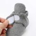 LACOFIA Baby Anti-Slip Soft Sole Slipper Booties | Dark Gray | 0-6 Months - Buy Online on GoSupps.com