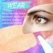 Cuticuter 120pcs Double Eyelid Tape - Natural Fiber Waterproof Strips for Droopy Lids & Hooded Eyes - Invisible Lace Eyelid Lifter for Contoured Look - Buy Online on GoSupps.com