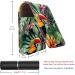 Travel Lipstick Organizer Case - Portable Makeup Bag with Mirror & Tropical Toucan Design - Buy Online on GoSupps.com
