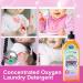 Liquid Detergent Concentrated Oxygen Clothing Cleaning Liquid | 425ml Effective Stain Remover Laundry Detergent for Stubborn Oil Sweat Stains Lambo - Buy Online on GoSupps.com