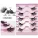 FAIRYGATE Fake Lashes Lashes Natural Look False Eyelashes Half Lashes Dramatic Fluffy Eye Lashes Short Wispy 5 Pairs Mink Lash with Glue and Pink Tweezers B5109 FGJSTB5109 - Buy Online on GoSupps.com