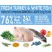 Arquivet Fresh Senior Light Turkey & White Fish 10Kg - Semi-Moist Food - Buy Online on GoSupps.com