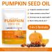 Pumpkin Seed Oil Capsules Cold Pressed Pure Virgin Pumpkin Seed Oil Softgels Essential Omega-3/6 Fatty Acids Phytosterols Vitamin E Supports Hair Health Prostate Function - 300 Softgels - Buy Online on GoSupps.com