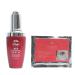Skin Care Face Serum 1.5 oz Red Ginseng Korean Skincare with Shining Star Shape Eye Pads Premium Anti Aging Facial Serum for Energy Boost and Elasticity For All Skin Types