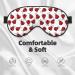 Adjustable Ladybird Sleep Mask - Double-Sided Soft Eye Covers for Perfect Shading & Reduced Eye Edema | International Shipping Available - Buy Online on GoSupps.com