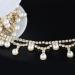 Jerler 1 Yard Pearl Tassel Rhinestone Trim - DIY Wedding Party Decoration - 0.8 Width - Buy Online on GoSupps.com