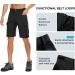 XKTTAC Men's Outdoor Quick Dry Lightweight Stretchy Shorts | Black XX-Large | 6 Pockets | For Hiking, Tactical, Camping & Travel - Buy Online on GoSupps.com