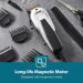 Geepas Professional Electric Hair Clipper | Barber Clipper/Trimmer with High Grade Gold Titanium Carbon Steel Blade | Long-Life Magnetic Motor | 3 6 and 9 12mm Combs Barber Comb & Scissor Included - Buy Online on GoSupps.com