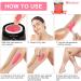 Wax Beads Professional Hard Wax 500g Hair Removal - Painless Body, Brazilian, Bikini, Face, Legs, Eyebrow - Gifts for Women & Men - Rose Pink - Buy Online on GoSupps.com