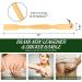 Renook Bamboo Back Scratcher 5 Pack - Natural Handmade Wooden Scratchers for Men and Women, Long Handle, Head and Back Itching Relief - Buy Online on GoSupps.com