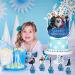37 Pieces Cake Topper Themed Party Supplies Cupcakes Kids Birthday Decorations Snow Princess Cake Decorations for Cartoon Party Supplies Decor - Buy Online on GoSupps.com