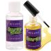 Spirit Gum adhesive and remover kit Makeup Spirit Gum & Remover Combo Kit 13ml Spirit Gum Glue +30ml Sfx Makeup Remover for Face Makeup Glue for Halloween Performance Stage Cosplay Special FX
