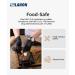 LANON 6-mil Black Nitrile Disposable Gloves XL (Pack of 100) - Food-Safe, Powder-Free, Heavy-Duty, Textured Fingertips - Latex-Free - Buy Online on GoSupps.com