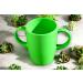 Rosa Lifestyle Lightweight Two-Handled Melamine Mug 400ml Capacity - Daily Living Aid for Elderly with Dementia, Arthritis & Weak Grip (Green) - Buy Online on GoSupps.com