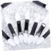 OHPHCALL 100pcs foam sponge eye makeup brush eyeshadow brush kit Eye shadow brush Oval sponge stick travel - Buy Online on GoSupps.com