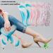 Bellcon Gel High Heel Insoles for Women - 3 Pairs Arch Support Shoe Inserts for Sandals - Pink, Blue, Polka-dot - Buy Online on GoSupps.com