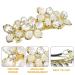 Vintage Opal French Pearl Hair Barrettes - Decorative Hair Clips for Women and Girls - Buy Online on GoSupps.com