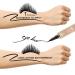 2021 Upgraded Self-adhesive Eyeliner - 2 in 1 Diamond Bling Glitter Liquid Eyeliner for Eye Makeup - No Glue, Non-Magnetic - Queen Gold - Buy Online on GoSupps.com