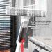 RRRYYYZZ 75'' Spray Window Squeegee with Extension Pole with 4-Section Extension Pole 4 in 1 Window Squeegee Windshield Cleaner Tool with Sewage Collector and 5 Pads - Buy Online on GoSupps.com