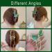 Green Dragonfly Tassel Hair Claw Clip - Rhinestone Design Barrette for Women & Girls - Buy Online on GoSupps.com