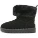 Yeeteepot Baby Girls' Winter Booties | Boys Warm Lined Snow Boots | Kids Anti-Slip Ankle Boots | Indoor Soft Soled Toddler Shoes | 8.5 UK Child Size B Black - Buy Online on GoSupps.com