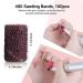 Melodysusia 300Stk Grinding Sleeve Nail Cutter Attachment - 180 Grit Cap & Mandrel for Manicure Pedicure Nail Art & Care (Red) - Buy Online on GoSupps.com