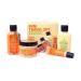 Hempz Mini Sweet Treats Travel Kit | 4-Piece Body Wash Lotion Scrub & Lip Balm Set - Sweet Pineapple Honeymelon Scent | Ideal International Gift - Buy Online on GoSupps.com