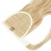 Pferdeschwanz Hair Part Braid Clip-In Ponytail Extension - 43cm Wavy Dark Blonde Mix & Bleach Blonde for Women | Synthetic Hair Piece - Buy Online on GoSupps.com