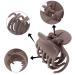 Joyoyo 4-Piece Small Hair Claws for Thin Hair - Non-Slip Dual-Row Clips in Matte Natural Colors | Perfect Hair Accessories for Women & Girls - Buy Online on GoSupps.com