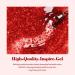 RARJSM Sparkly Red Gel Nail Polish - Iridescent Glitter 15ml | Holographic Rainbow Effect for Christmas Nail Art | Soak Off High Pigment & LED/UV Curing - Buy Online on GoSupps.com