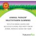 NaturesPlus Animal Parade Multivitamin Children's Gummies - 90 Count - Assorted Cherry Grape & Orange Flavors - Supports Immune System - Vegetarian Gluten Free - 30 Servings - Buy Online on GoSupps.com