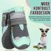 Eyin Dog Shoes - Breathable Non-Slip Paw Protection for Small Medium & Large Dogs | Reflective Velcro Fastener | Outdoor Sports - Size 1 (4.1 cm Width) - Green - Buy Online on GoSupps.com