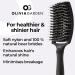 Olivia Garden Fingerbrush - Large Black Brush with Boar & Nylon Bristles for Perfect Styling - International Shipping Available - Buy Online on GoSupps.com