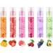 Moisturizing Lip Gloss 6 Pi ces Huile L vres Transparente Incolore Set Roll-on Lip Oil Gloss L vres Aromatis Aux Fruits Rouge l vres Liquide Repulpant Baume L vres pour Femmes Filles
