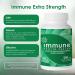 Ultra Strength Immune Support Capsules - Clinically Proven Wellmune Beta Glucan - Gluten-Free, Non-GMO, Vegan - 60 Capsules - Buy Online on GoSupps.com