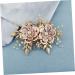 DOITOOL Hair Teasing Comb Decorative Hair Combs Bridal Headpiece Gold Hair Clips Wedding Hair Combs Rhinestone Hair Clip Bridal Hair Accessory Bridal Hair Clip The Flowers Bride The Photo - Buy Online on GoSupps.com