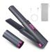 Cordless Hair Straightener and Curler 2 in 1 Portable Mini Ceramic Flat Iron 5000mAh Battery USB-C Rechargeable Quick Heat Up Travel-Friendly Hair Styling Tool Gray