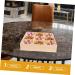 Alipis 3pcs Storage Box Food Tray Fruit Serving Case Tea Organizer for Tea Bags Service Box Wood Desktop 27.80X27.80X6.00CMx3pcs As Shownx3pcs - Buy Online on GoSupps.com
