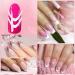 1638-Piece French Nails Template & 36 Sheet Self-Adhesive Stencils - DIY Gel Nail Art & Tip Guides - Buy Online on GoSupps.com