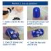 TailaiMei 144 Pieces Nail Vinyls Stencil Sticker Set - 72 Unique Designs for DIY Nail Art - Reusable Decals & Supplies - International Shipping Available - Buy Online on GoSupps.com