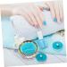 FRCOLOR Manicures Liquid Cup nail crystal cup container Clear Nail Acrylic Liquid Cup terrarium nail acrylic dappen dish Nail acrylic liquid cup Nail Crystal Bowl powder cup Glass - Buy Online on GoSupps.com
