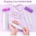 ALLE'S 12 Pieces Professional Metal Nail Files and Cuticle Pusher Capsule Cutters Brush Tools for Ingrown Toenails and More Complete Manicure Kit Nail Buffers Set - Buy Online on GoSupps.com