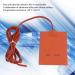 Silicone Rubber Heating Pad 220V | Electrical Cabinet Heater Mat 90x150mm (50W) - International Shipping Available - Buy Online on GoSupps.com
