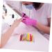 Mipcase Nail Art Manicure Canes Sticks Rod 50pcs Nail Stickers Manicure Canes Nail Art Pegatinas Para U as Sticks Holly Headband Claycanes Leopard Hair Nets Polymer Clay Fruit 3d - Buy Online on GoSupps.com