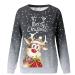 Funny Ladies Long-Sleeve Christmas Sweater Reindeer Elf & Santa Jumpers | Holiday Apparel for Women - Buy Online on GoSupps.com
