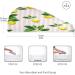Lemon Stripe Dry Hair Cap & Quick Dry Towel Set | Super Absorbent Soft Comfortable | Shop Internationally - Buy Online on GoSupps.com