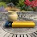 Premium Metal 7-Day Pill Box by Mannox - Yellow | Weekly Pill Organizer - Buy Online on GoSupps.com