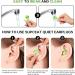 2 Pairs Reusable Silicone Ear Plugs for Sleeping - Noise Cancelling & Comfortable - Green - Buy Online on GoSupps.com
